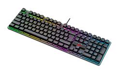 iCAN 104 Key Wired Rainbow Membrane Gaming Keyboard