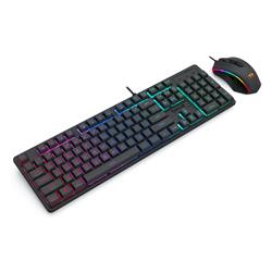 Redragon S107-RGB Wired Membrane Gaming Keyboard & Mouse 2-in-1 Combo(Open Box)