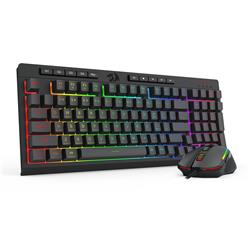 Redragon S141 Wired Membrane Gaming Keyboard & Mouse 2-in-1 Combo(Open Box)