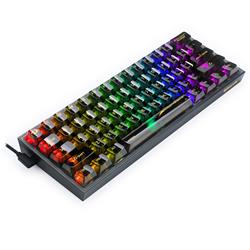 Redragon K617-CTB Wired 60% Crystal RGB Mechanical Gaming Keyboard