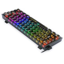 Redragon K617-CTB Wired 60% Crystal RGB Mechanical Gaming Keyboard