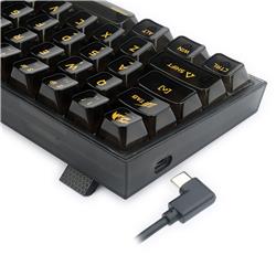 Redragon K617-CTB Wired 60% Crystal RGB Mechanical Gaming Keyboard