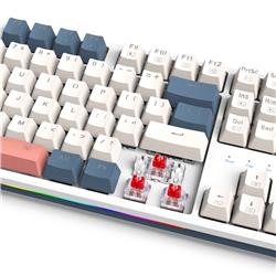 Redragon K668 RGB Gaming Keyboard, Gasket Structure, Hot Swappable