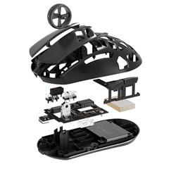 DAREU Black A950 Pro Mg Tri-mode Gaming Mouse, Ultralight Weight 59g