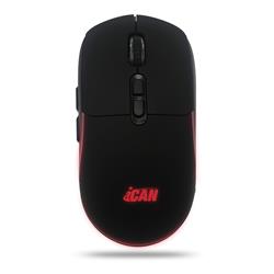 iCAN Wireless RGB Gaming Mouse, 3200 DPI, 7 Buttons