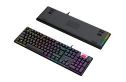 iCAN MK1047 RGB Mechanical Gaming Keyboard with RGB Wrist Pad,104 Keys(Open Box)