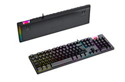 iCAN MK1047 RGB Mechanical Gaming Keyboard with RGB Wrist Pad,104 Keys(Open Box)