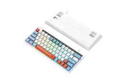 Clavier de jeu mécanique RGB trimode iCAN MK1103, 63 touches