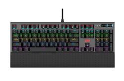 iCAN MK1104 Black Wired Full Size Rainbow Mechanical Gaming Keyboard