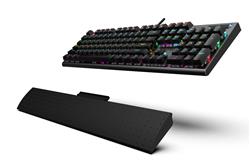 iCAN MK1104 Black Wired Full Size Rainbow Mechanical Gaming Keyboard