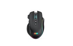iCAN GM1103 2.4G Wireless Black RGB Gaming Mouse, 1600 DPI, 600mAh