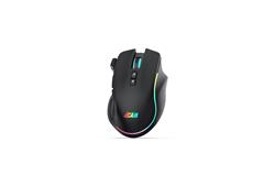 iCAN GM1103 2.4G Wireless Black RGB Gaming Mouse, 1600 DPI, 600mAh
