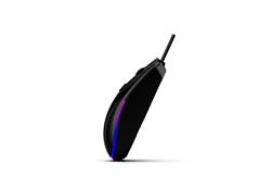 Souris de jeu filaire iCAN GM1011 noire RGB, 6 boutons, 1600 DPI