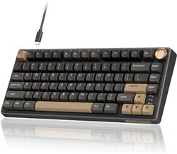 iCAN R75 81 Keys Wired RGB Mechanical Gaming Keyboard, Gasket Design