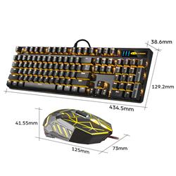 MageGee MK-STORM Mechanical Gaming Keyboard Mouse Combo(Open Box)