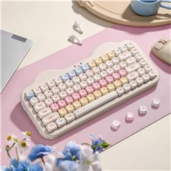 YUNZII C75 75% Wireless Mechanical Keyboard, Hot Swap Creamy Keyboard