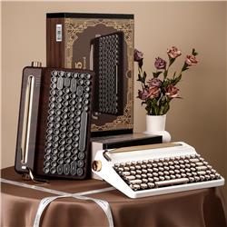 YUNZII QL75 Wireless Hot Swap Retro Mechanical Typewriter Keyboard