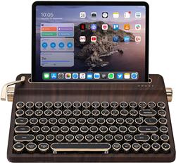 YUNZII QL75 Wireless Hot Swap Retro Mechanical Typewriter Keyboard