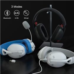 Casque de jeu Redragon H848, BT, 2,4G et filaire ultra-léger(Open Box)