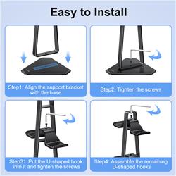 Newbee NB-Z13 Gaming Controller Holder and Headset Stand