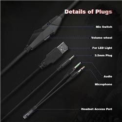 Casque de jeu Onikuma K19