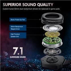 Casque de jeu Onikuma K8-B