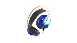 Dareu EH732 Blue Wired Gaming Headset, 7.1 Virtual Surround Sound
