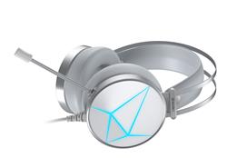 Casque antibruit blanc Dareu EH722X avec micro