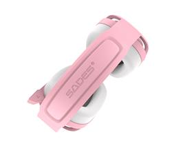 SADES SA-732 Pink Zpwoer Gaming Headset