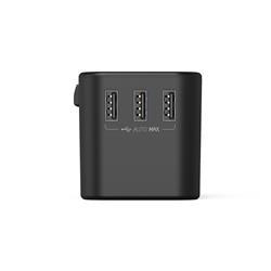 iCAN 35.5W 5-Port Universal Travel Adapter with 2 USB-C and 3 USB-A