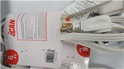 iCAN 6ft Indoor Extension Cord(Open Box)