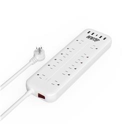 iCAN 12 prises 4 USB-A et 1 multiprise USB-C, cordon de 6 pieds