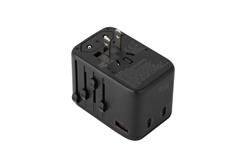 iCAN 65W 4-Port Universal Travel Adapter with 3 USB-C and 1 USB-A