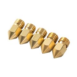 0.4mm Nozzle Kit, Nozzle_D6×d0.4×H13_brass_5PCS