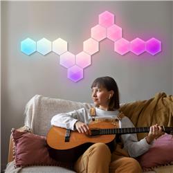 Lumières RVB intelligentes à DEL iCAN Hexagon | Paquet de 10
