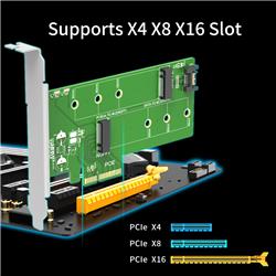 MAIWO (KT015) - Carte PCIe vers SSD M.2 PCIe et SSD M.2 SATA