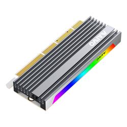 Maiwo KT058 RGB Design PCIe x16 to NVMe SSD Expansion Converter