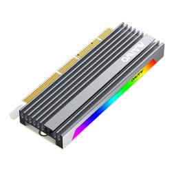 Maiwo KT058 RGB Design PCIe x16 to NVMe SSD Expansion Converter