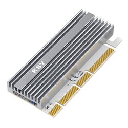 Maiwo KT058 RGB Design PCIe x16 to NVMe SSD Expansion Converter