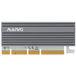Maiwo KT058 RGB Design PCIe x16 to NVMe SSD Expansion Converter
