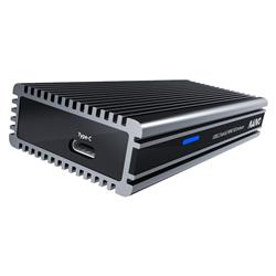 Maiwo USB3.2 Gen2 20Gbps USB C NVMe Enclosure, Black