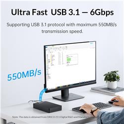 Orico HM35C3 3.5" USB3.1 Gen1 Type C Hard Drive Enclosure