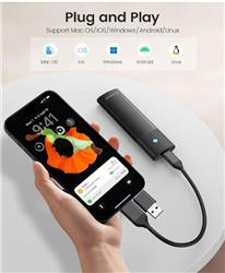 ORICO USB3.2 Gen2 USB-C M.2 NVMe SSD Enclosure (10Gbps) -  Black