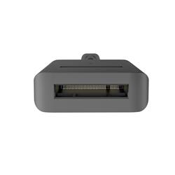 Maiwo K1696P2 USB3.2 Gen2 Type C to M.2 NVMe /M.2 SATA SSD Adapter with Cable, Black