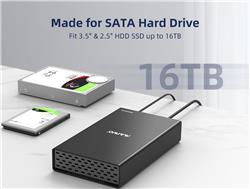Maiwo K3527C  2.5"/3.5" SATA HDD and SSD Enclosure