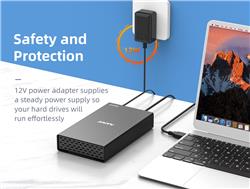 Maiwo K3527C  2.5"/3.5" SATA HDD and SSD Enclosure