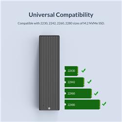 Boîtier SSD ORICO M.2 NVME