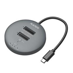 Maiwo K3026P2 2 Bays Docking Station and Duplicator for  NVMe M.2 SSD(Open Box)