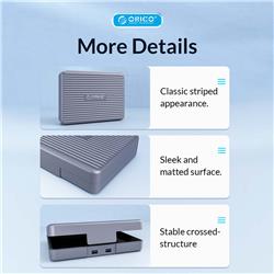 Orico PHA35 3.5" Hard Drive Protection Case, Gray
