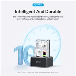 Orico 6819C3 2.5"/3.5" HDD/SSD Single Bay Dock